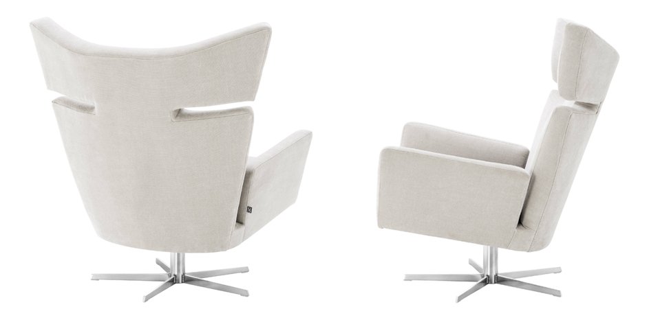 Кресло Eichholtz Swivel Chair Eduardo Кресло Eichholtz Swivel Chair Eduardo - Loft-Concept в Тюмени