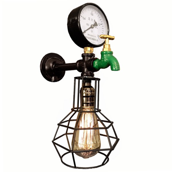 Бра Wall Lamp Manometer and Green water tap Бра Wall Lamp Manometer and Green water tap в Тюмени | Loft Concept