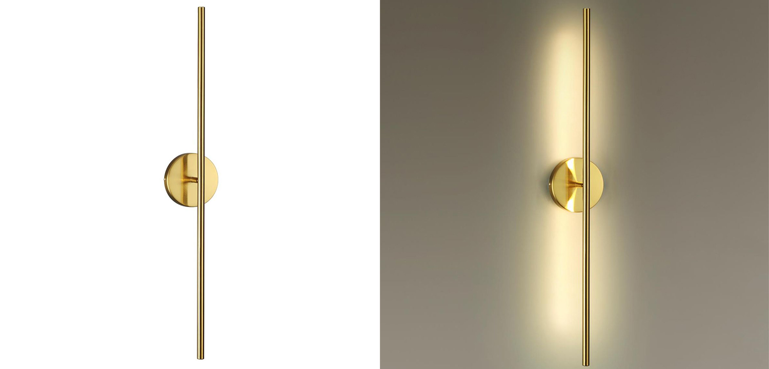 Бра Trumpet Tube Gold Line - фото