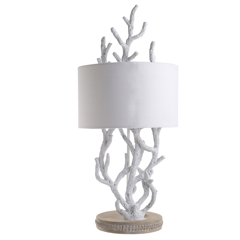 Настольная лампа Coral Decor Table lamp Белый Настольная лампа Coral Decor Table lamp Белый в Тюмени | Loft Concept