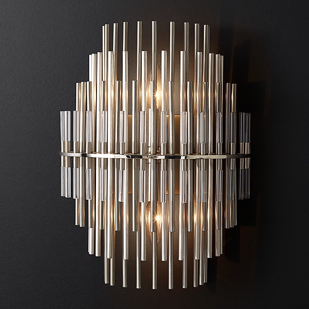 Бра Restoration Hardware Emile Sconce Chrome Прозрачный Латунь Античная полированная Оловянный Бра Restoration Hardware Emile Sconce Chrome Прозрачный Латунь Античная полированная Оловянный в Тюмени | Loft Concept