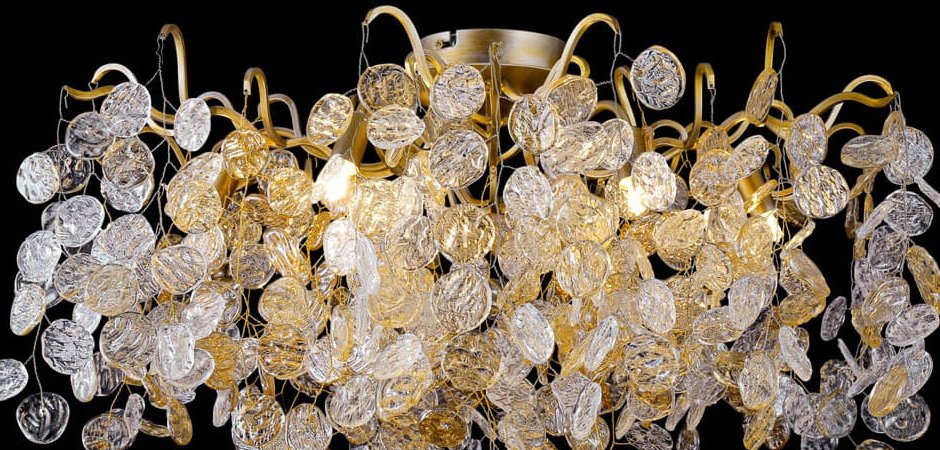 Потолочный светильник FAIRYTREE Chandelier Gold 8 Потолочный светильник FAIRYTREE Chandelier Gold 8 - Loft-Concept в Тюмени