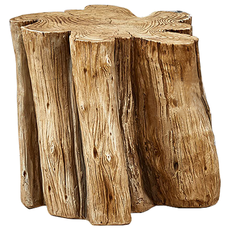 Приставной стол Wavy Stump Side Table Коричневый Приставной стол Wavy Stump Side Table Коричневый в Тюмени | Loft Concept