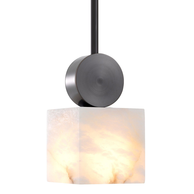 Подвесной светильник Eichholtz Pendant Etruscan Square Bronze Темная бронза Белый Подвесной светильник Eichholtz Pendant Etruscan Square Bronze Темная бронза Белый в Тюмени | Loft Concept