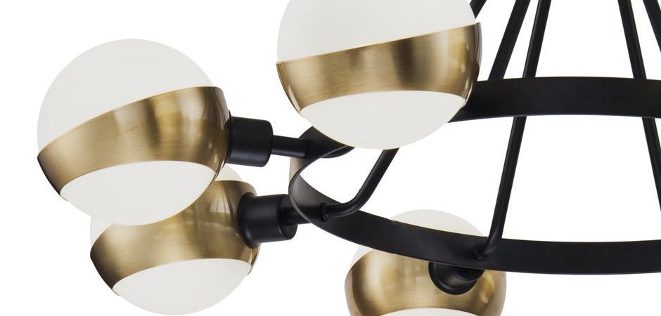 Люстра Hold Ball Brass Chandelier 8 Люстра Hold Ball Brass Chandelier 8 - Loft-Concept в Тюмени