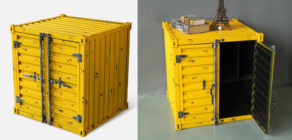 Комод Sea Container с двумя дверками Комод Sea Container с двумя дверками - Loft-Concept в Тюмени