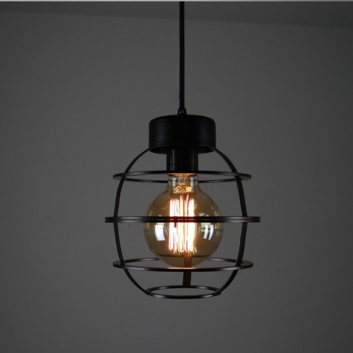 Подвесной светильник Loft Industrial Buble Черный Подвесной светильник Loft Industrial Buble Черный в Тюмени | Loft Concept