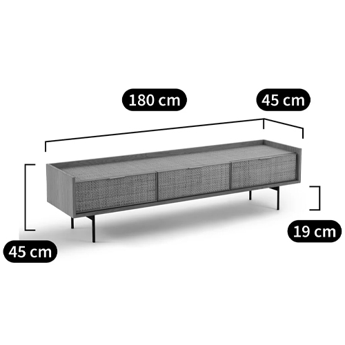 ТВ-тумба с плетеным декором Buckley Wicker TV Stand ТВ-тумба с плетеным декором Buckley Wicker TV Stand в Тюмени