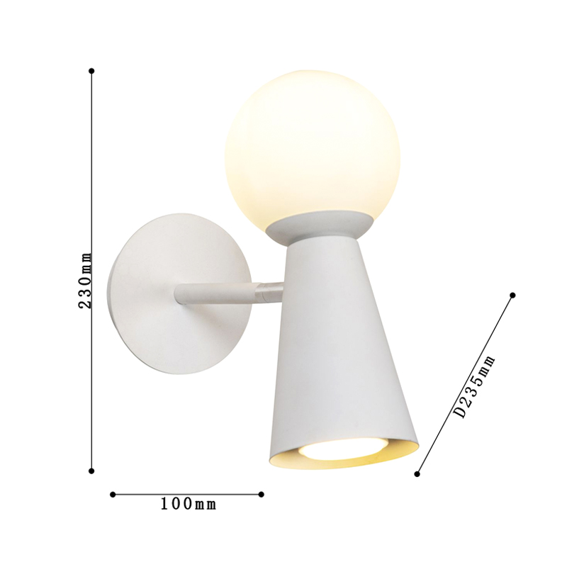 Бра белого цвета KLAXONS в Тюмени