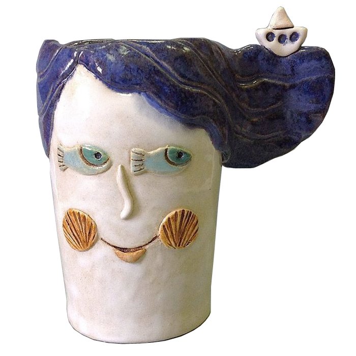 Ваза Marine serene Vase Бежево-серый Ваза Marine serene Vase Бежево-серый в Тюмени | Loft Concept