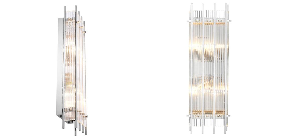 Бра Wall Lamp Sparks L Nickel Бра Wall Lamp Sparks L Nickel - Loft-Concept в Тюмени