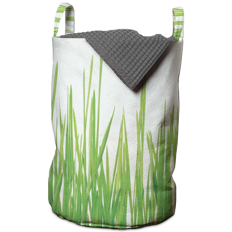 Корзина Grass Basket Зеленый Белый Корзина Grass Basket Зеленый Белый в Тюмени | Loft Concept