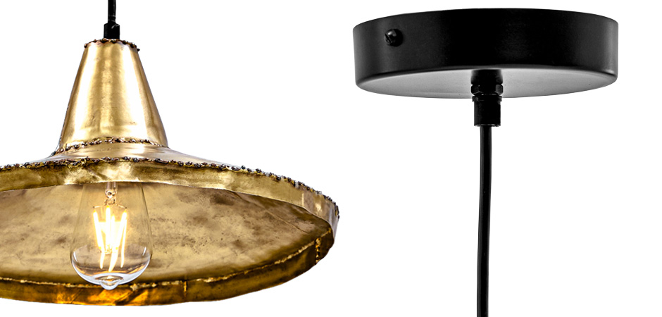 Подвесной светильник Rough Gold Pendant II Подвесной светильник Rough Gold Pendant II - Loft-Concept в Тюмени