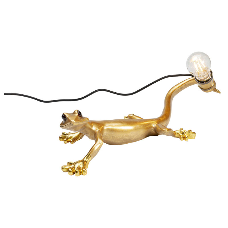 Настольная лампа Lizard Table Lamp Золотой Настольная лампа Lizard Table Lamp Золотой в Тюмени | Loft Concept