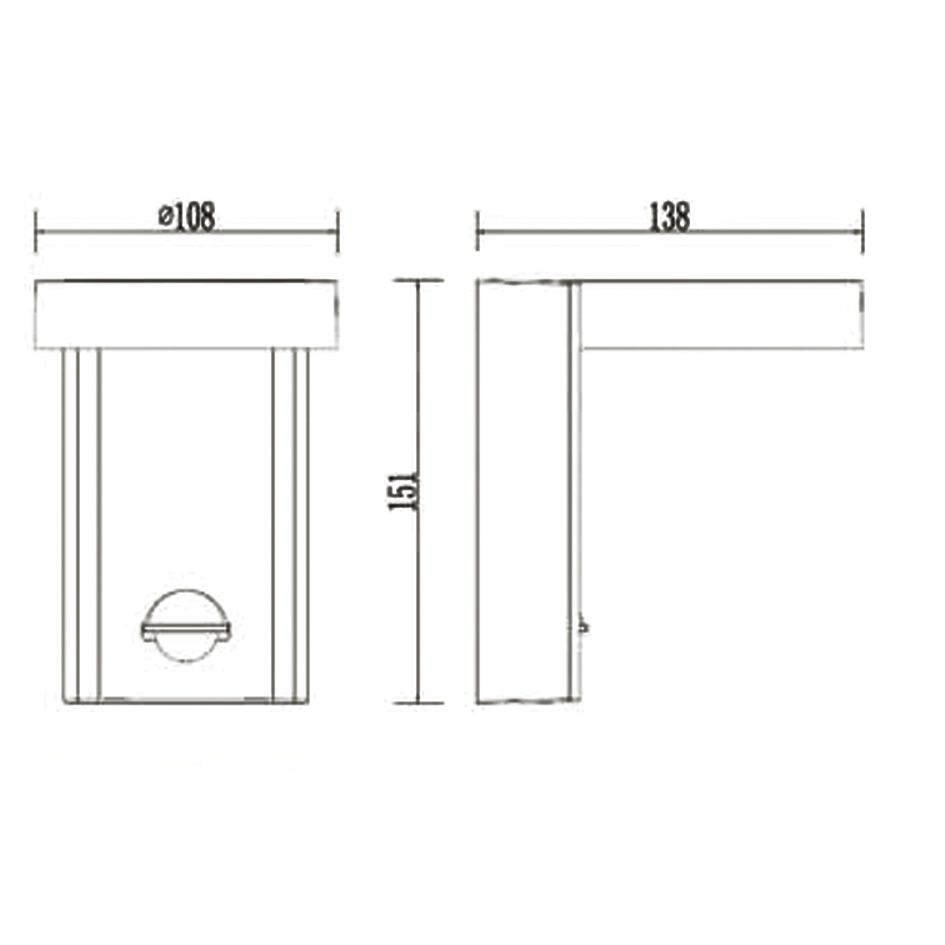 Уличный светильник Lidi sconce Уличный светильник Lidi sconce в Тюмени