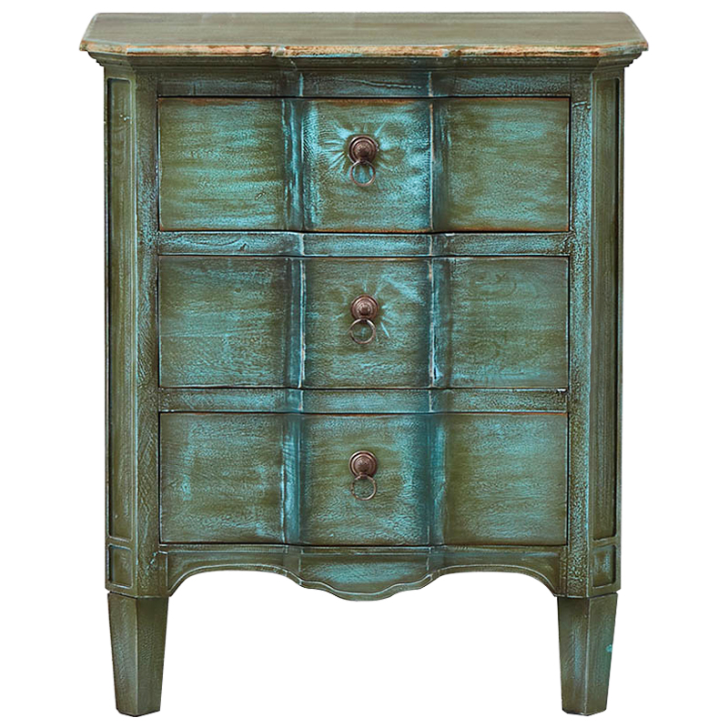 Комод прованс Lachlan Provence Chest of Drawers Зеленый Бирюзовый Комод прованс Lachlan Provence Chest of Drawers Зеленый Бирюзовый в Тюмени | Loft Concept