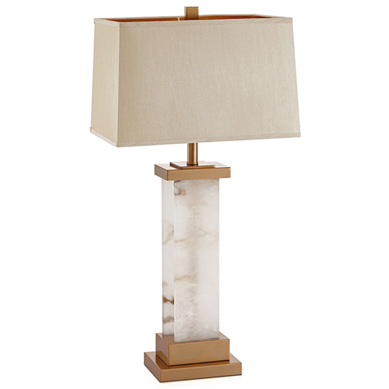 Настольная Лампа Мрамор Table lamp marble two ivory ( слоновая кость ) Латунь Настольная Лампа Мрамор Table lamp marble two ivory ( слоновая кость ) Латунь в Тюмени | Loft Concept