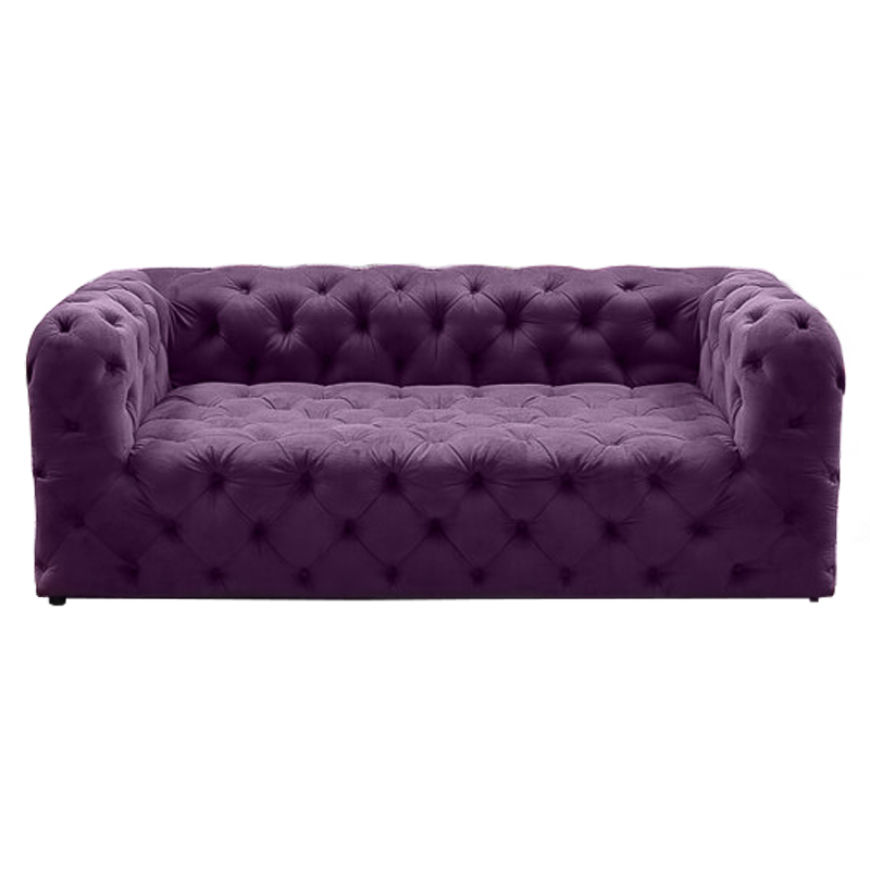 Диван Soho tufted purple velor Фиолетовый Диван Soho tufted purple velor Фиолетовый в Тюмени | Loft Concept