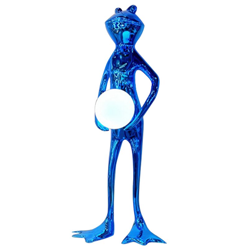 Торшер Resort Frog with a ball Lamp Синий Торшер Resort Frog with a ball Lamp Синий в Тюмени | Loft Concept