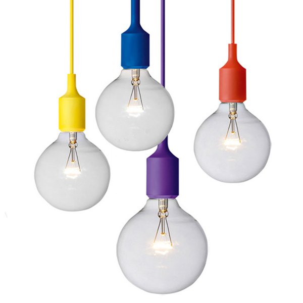Подвесной светильник Muuto E27 Color Салатовый Бирюзовый Желтый Синий Серый Голубой Оранжевый Красный Черный Белый Подвесной светильник Muuto E27 Color Салатовый Бирюзовый Желтый Синий Серый Голубой Оранжевый Красный Черный Белый в Тюмени | Loft Concept