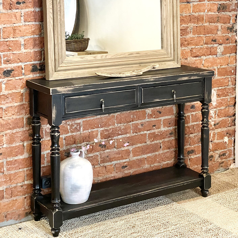 Консоль Danielle Console Черный Консоль Danielle Console Черный в Тюмени | Loft Concept
