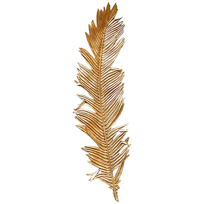 Аксессуар на стену Golden Feather Золотой Аксессуар на стену Golden Feather Золотой в Тюмени | Loft Concept