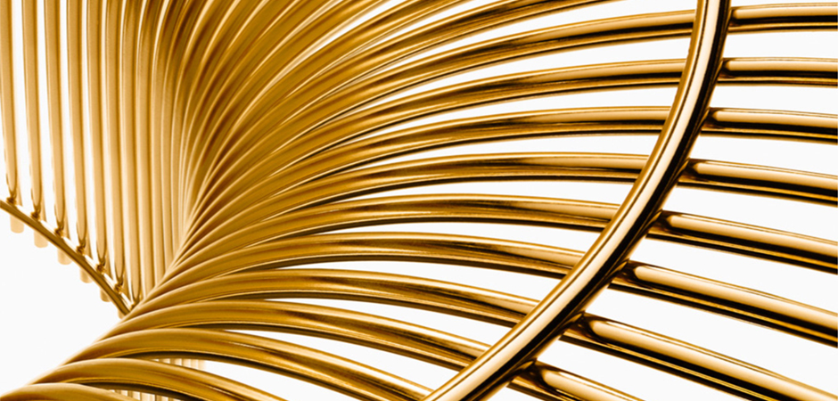 Стол Platner Coffee Gold Стол Platner Coffee Gold - Loft-Concept в Тюмени