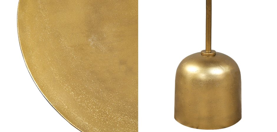 Приставной стол металлический Gold Приставной стол металлический Gold - Loft-Concept в Тюмени