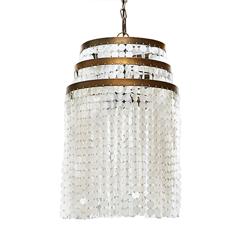 Люстра Potier Chandeliers Латунь Белый Люстра Potier Chandeliers Латунь Белый в Тюмени | Loft Concept