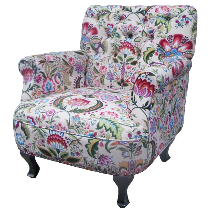 Кресло GIOVANNA Chair flower ornament Мульти Кресло GIOVANNA Chair flower ornament Мульти в Тюмени | Loft Concept
