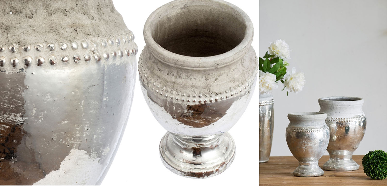 Ваза Vase Argenta Cup silver 28 - фото