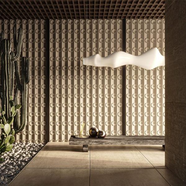Гипсовая 3D Панель OCTOPUS Гипсовая 3D Панель OCTOPUS в Тюмени | Loft Concept