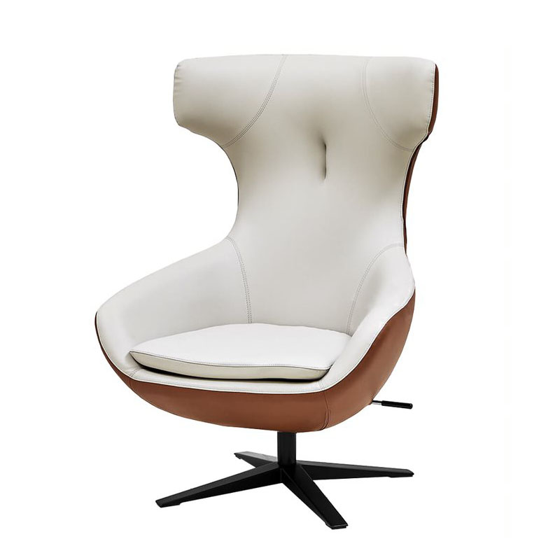Кресло Alessio Chair Коричневый Белый Кресло Alessio Chair Коричневый Белый в Тюмени | Loft Concept
