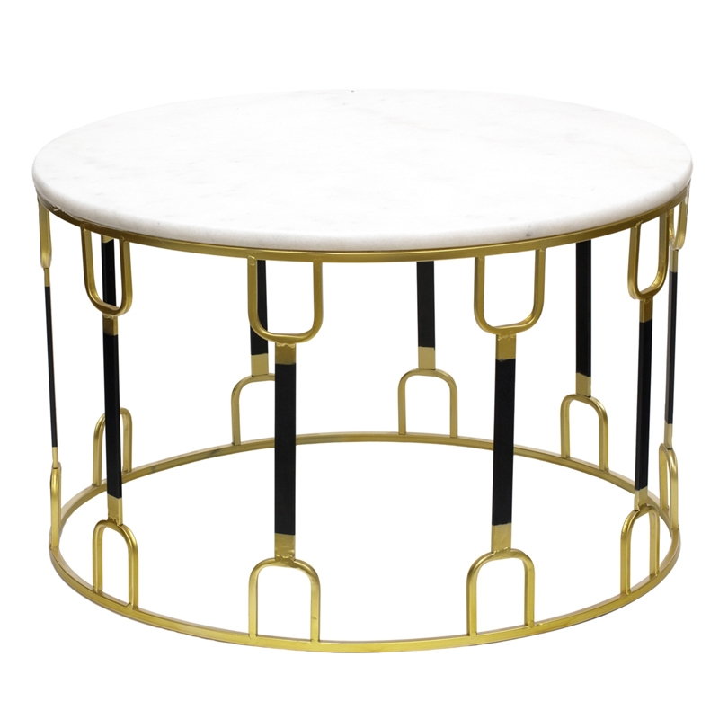 Приставной стол Dorius Side Table white marble Латунь Черный Белый Мрамор Bianco Приставной стол Dorius Side Table white marble Латунь Черный Белый Мрамор Bianco в Тюмени | Loft Concept