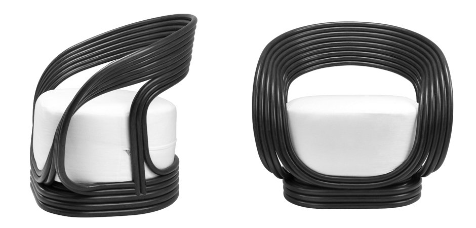 Кресло Eichholtz Chair Romeo Black Кресло Eichholtz Chair Romeo Black - Loft-Concept в Тюмени