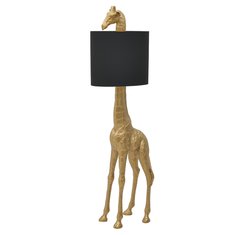 Торшер Golden Giraffe Floor lamp Черный Золотой Торшер Golden Giraffe Floor lamp Черный Золотой в Тюмени | Loft Concept