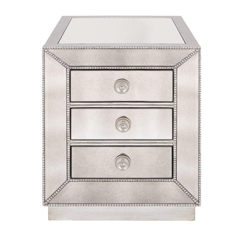 Тумба Blasco Mirrored Nightstand Зеркало Тумба Blasco Mirrored Nightstand Зеркало в Тюмени | Loft Concept
