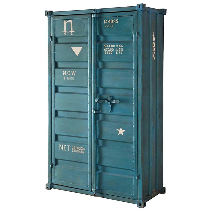Платяной Шкаф Sea Container Бирюзовый Красный Оранжевый Желтый Черный Белый Синий Зеленый Голубой Платяной Шкаф Sea Container Бирюзовый Красный Оранжевый Желтый Черный Белый Синий Зеленый Голубой в Тюмени | Loft Concept