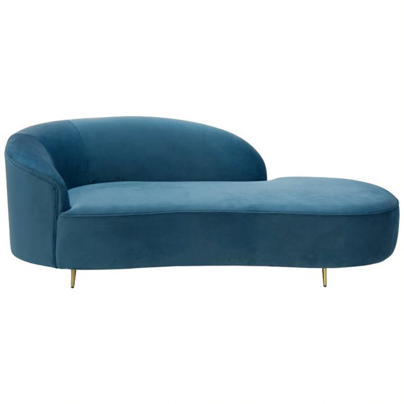 Диван Salvaire Lounge Sofa blue Синий Диван Salvaire Lounge Sofa blue Синий в Тюмени | Loft Concept