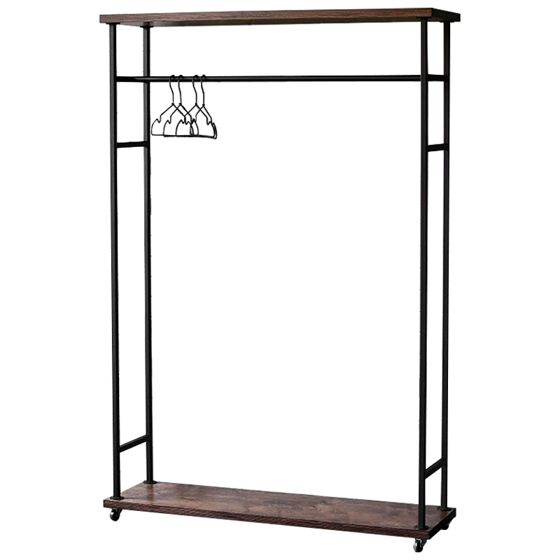 Рейл Lowery Brown Industrial Metal Rust Clothes Rail Черный Коричневый Рейл Lowery Brown Industrial Metal Rust Clothes Rail Черный Коричневый в Тюмени | Loft Concept