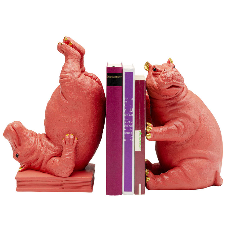 Держатель для книг Red Hippos Красный Держатель для книг Red Hippos Красный в Тюмени | Loft Concept