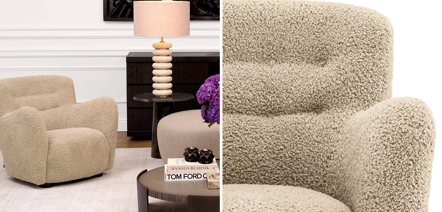 Кресло Eichholtz Chair Bixby - фото