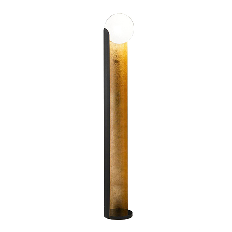 Торшер Alta Floor Lamp Золотой Черный Белый Торшер Alta Floor Lamp Золотой Черный Белый в Тюмени | Loft Concept