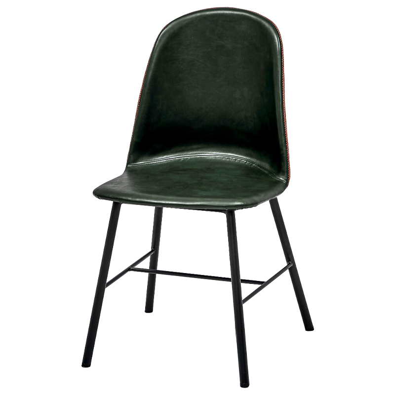 Стул Archie Chair Черный Зеленый Коричневый Стул Archie Chair Черный Зеленый Коричневый в Тюмени | Loft Concept
