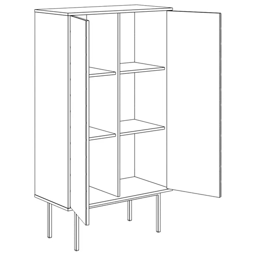 Шкаф с 2-мя зеркальными дверцами Serena Mirror Cabinet Шкаф с 2-мя зеркальными дверцами Serena Mirror Cabinet в Тюмени