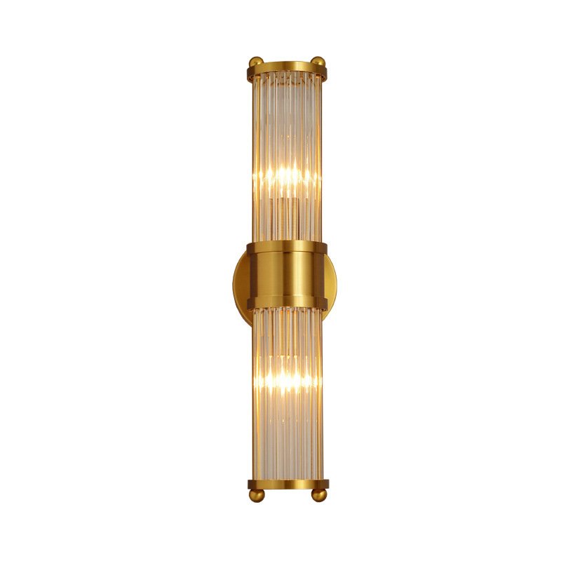 Ralph Lauren Бра Allen Double Light Brass Латунь Прозрачный (Transparent) Ralph Lauren Бра Allen Double Light Brass Латунь Прозрачный (Transparent) в Тюмени | Loft Concept