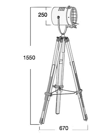 Торшер Spotlight Lofter Steel Торшер Spotlight Lofter Steel в Тюмени