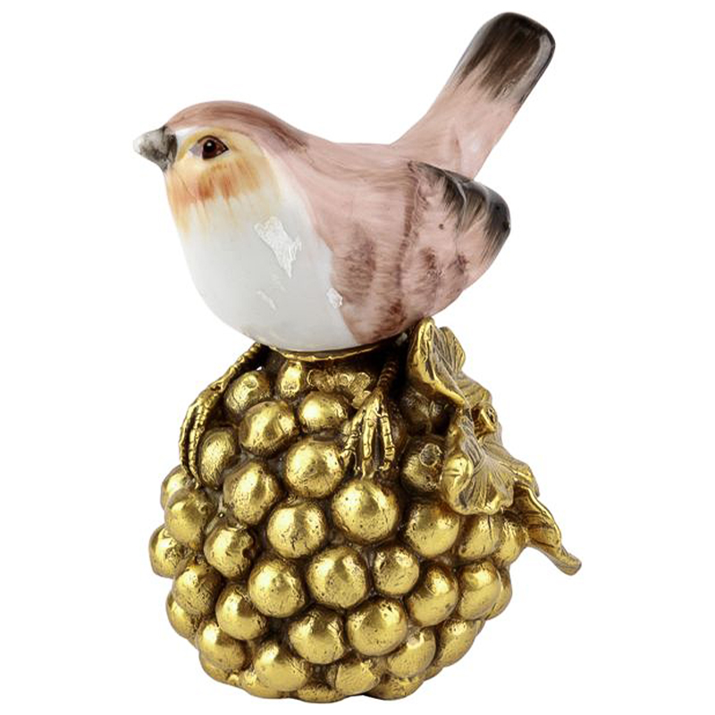 Статуэтка Birdie Golden Grapes Бронза Коричневый Статуэтка Birdie Golden Grapes Бронза Коричневый в Тюмени | Loft Concept