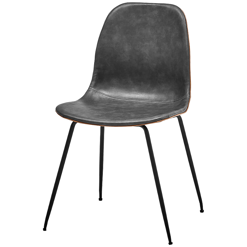 Стул Combi Caramel and Graphite Stool III Черный Карамель Серый Стул Combi Caramel and Graphite Stool III Черный Карамель Серый в Тюмени | Loft Concept