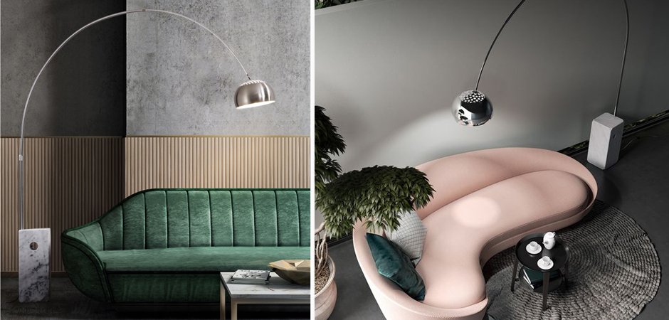 Торшер Flo Arco Торшер Flo Arco - Loft-Concept в Тюмени